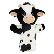 Keel Toys Keeleco Kráva eko plyšová - Hand Puppet