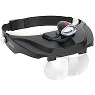 Carson Headband Magnifier with Light (1.5×, 2×, 2.5× and 3×) CP-60 - Magnifying Glass