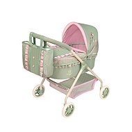 DeCuevas 86068 Můj první kočárek s taškou Botanic 2026 – 56 cm - Doll Stroller