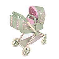 DeCuevas 81768 3-in-1 Zusammenklappbarer Puppenwagen mit Tasche Botanic 2026 – 73 cm - Puppenwagen