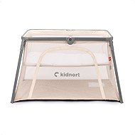 Kidnort Bleke 2-in-1 Beige - Travel Bed
