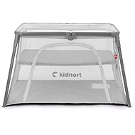 Kidnort Bleke 2-in-1 Grey - Travel Bed