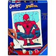Ravensburger 120231943 CreArt Spiderman - Painting by Numbers
