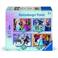 Ravensburger 120043737 Disney: Ledové království 4 v 1 - Jigsaw Puzzle
