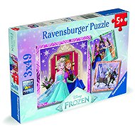 Ravensburger 120043799 Disney: Ledové království 3 × 49 dílků - Jigsaw Puzzle