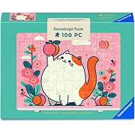 Ravensburger 120020394 Puzzle se stojánkem: Broskvové pokušení - Jigsaw Puzzle