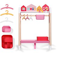 BABY born Clothing Rack with Shelf - Doll Furniture