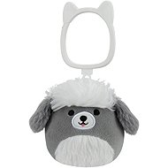 Squishmallows Grauweißer Hund Arnold - Schlüsselanhänger