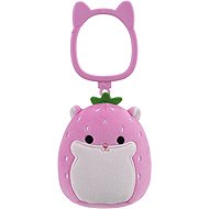 Squishmallows Jahodový křeček Davi - Keychain