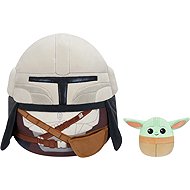 Squishmallows Star Wars Mandalorian a Grogu - Soft Toy