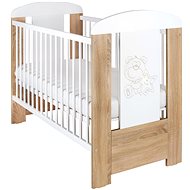 New Baby Medvídek s hvězdičkou standard - dub - Cot
