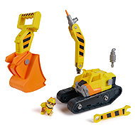 Rubble & Crew Crawler Excavator with Jackhammer - Digger