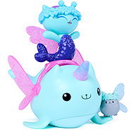 Gabby's Dollhouse Fairy Friends Narwhal - Figure and Accessory Set
