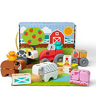 Melissa & Doug Blockables Farm - Building Set