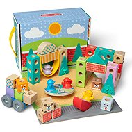 Melissa & Doug Blockables Town - Building Set