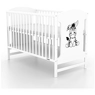 New Baby Mia Zebra bílá - Cot