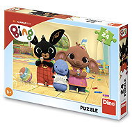 Dino Bing maluje - Jigsaw Puzzle