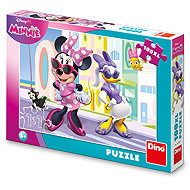 Dino Minnie a Daisy ve městě XL - Jigsaw Puzzle