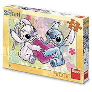 Dino Stitch: love story - Jigsaw Puzzle