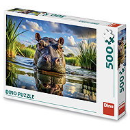 Dino Roztomilý hroch - Jigsaw Puzzle