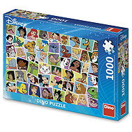 Dino Disney fotky - Jigsaw Puzzle