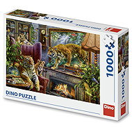 Dino Aus dem Bild: Tiger - Puzzle