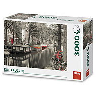 Dino Kanál v Amsterdamu - Jigsaw Puzzle