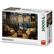 Dino Gemaltes London - Puzzle