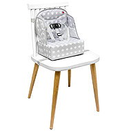 BabyToLove Easy Up Portable Stool/Booster Seat – White Stars - Children's Seat