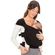 Boba Bliss Hybrid Ergonomic Carrier and Wrap (3.2–16kg) Black - Baby Carrier