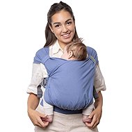 Boba Bliss V2 Hybrid 2-in-1 Ergonomic Baby Carrier and Wrap for Newborns (3.2–16kg) Light Blue - Babahordozó