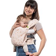 Boba Bliss V2 Hybridní ergonomický nosič a šátek 2v1 pro novorozence (3,2–16 kg) květiny - Baby Carrier