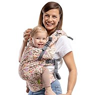 Boba X Organic Růstový nosič z organické bavlny (3,5–20 kg) krémový s potiskem arkadia - Baby Carrier