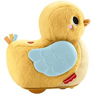 Fisher-Price 4-in-1 Crawl-Along Plush Duck - Interactive Animal Toy