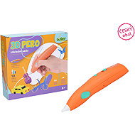 Wiky 3D Pen Orange Basic Set with 10 Refills and 10 Stencils - 3D Pen