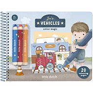 Little Dutch Colouring Book with Crayons Jim & Friends - Colouring Book