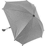 REER ShineSafe Sun Parasol Grey Melange UPF 80+ - Umbrella for stroller