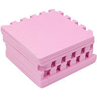 Rialto Baby Play Mat with Edge Pink 92 × 122cm - Foam Puzzle