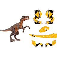 Armorsaurs Armoured Dinosaur Yellow Raptor - Blaze - Figure
