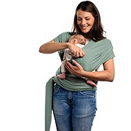 Boba Wrap Stretchy Baby Carrier Sling for Newborns (up to 15kg) green - Baby carrier wrap