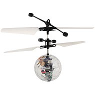 Teddies Flying Helicopter Ball Transparent - RC Helicopter