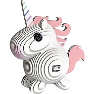 Eugy Unicorn 3D Cardboard Kit - 3D Puzzle