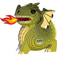 Eugy Dragon 3D Cardboard Model Kit - 3D Puzzle
