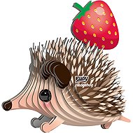 Eugy Hedgehog 3D Cardboard Model Kit - 3D Puzzle