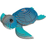 Eugy Sea Turtle 3D Cardboard Model Kit - 3D Puzzle