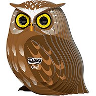Eugy Owl 3D Cardboard Puzzle - 3D Puzzle