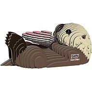 Eugy Sea Otter 3D Cardboard Puzzle - 3D Puzzle