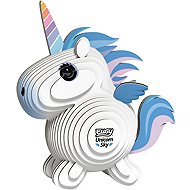 Eugy Sky Unicorn 3D Cardboard Model - 3D Puzzle