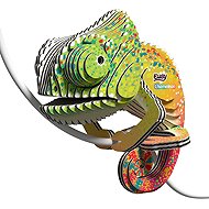 Eugy Chameleon 3D Cardboard Model Kit - 3D Puzzle