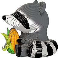 Eugy Raccoon 3D Cardboard Puzzle - 3D Puzzle